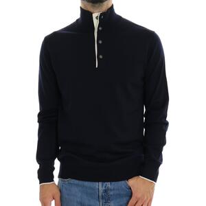 MAGLIA SERAFINO BLU